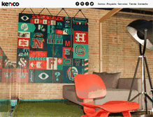 Tablet Screenshot of kenco.com.ve